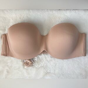 MAIDENFORM Self Expressions‎ Extra Coverage Strapless Bra Convertible 40C NWOT!